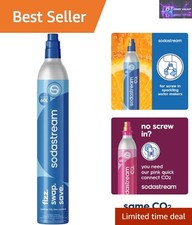 Effortless Sparkling Water Creation – 60L CO2 Cylinder with Easy Screw-In System