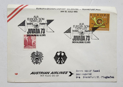 AUSTRIAN AUSTRIA Airlines ENVELOPES