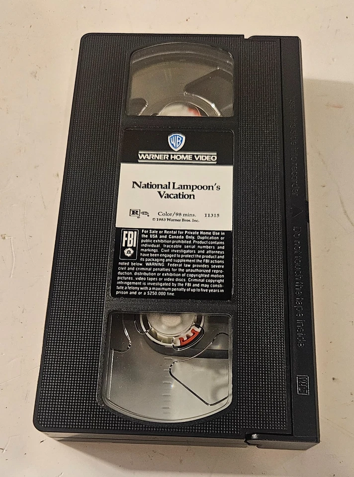 National Lampoon's Vacation & Vegas Vacation VHS Tapes Lot of 2 Foto 3 de 4