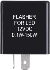MGI Speedware 2-Pin Silent Flasher Relay for LED Turn Signal - Hyper Flash Fix