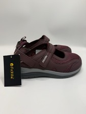 FitVille Womens Diabetic FlexiWalk Mary Jane V1 Adjustable Shoes Sz 6.5 Wide NWT