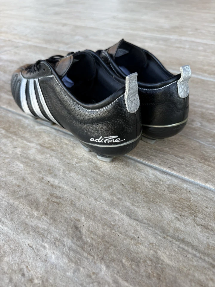 Botas de fútbol Adidas adiPure IV TRX FG V23686 negras/plateadas EE. UU. 6,5 Foto 4 de 4