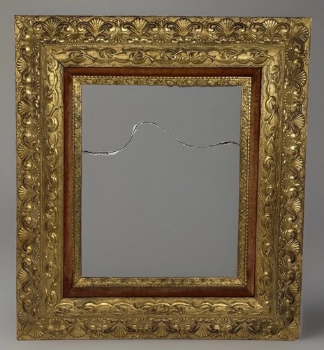 Antique Victorian Gold Gilt Gesso Solid Wood Frame Fits 17x14 JN Jones Chicago