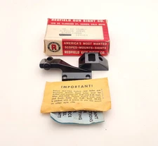 NOS Vintage Redfield "MS" Scope Bases Mannlicher Schoenauer w/Box & Screws