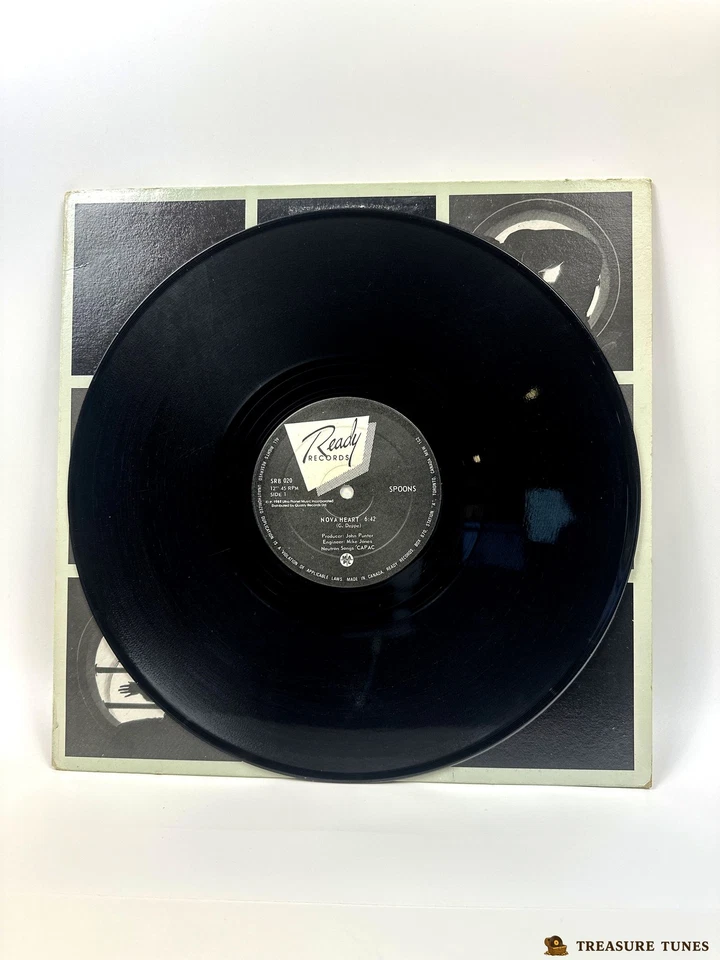 Spoons - Nova Heart Vinyl Single [1982] SRB 020 - Image 4 of 4