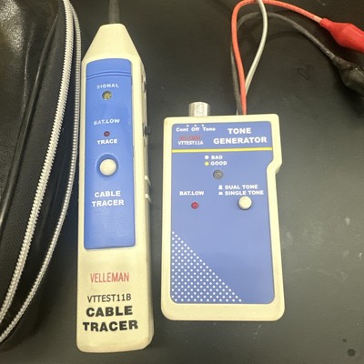 Whadda Velleman VTTEST11B Cable Tracker with Tone Generator