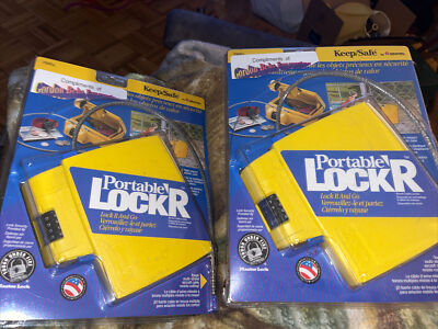Keep/Safe by Sentry Portable LockR Lock it and Go #7300y Pair