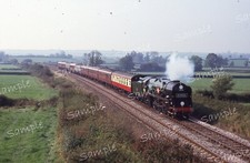35mm Slide Steam Train No 35028 Clan Line BR British Railways