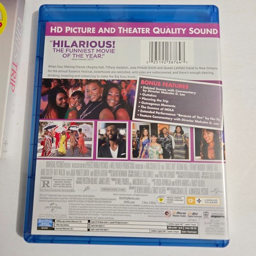 Girls Trip Blu-ray DVD Set 2017 Jada Pinkett Smith Queen Latifah Tiffany Haddish - Picture 2 of 3