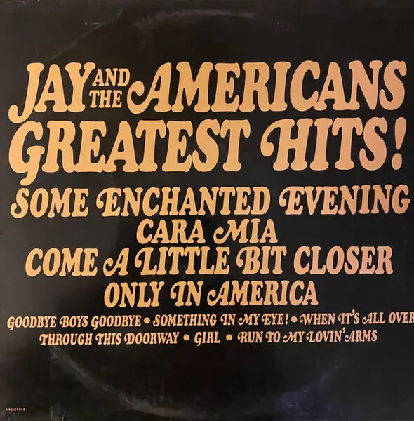 洋楽 The Best of Jay and the Americans LP Jay & The Americans Jay And The Americans Greatest Hits Liberty