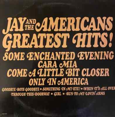 Jay & The Americans Jay And The Americans Greatest Hits Liberty