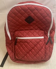 Frederik Anderson Copenhagen Red Cotton Backpack CL000