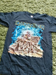 iron maiden somewhere back in time tour shirt