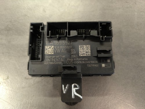 #16 VW ID.3 Türsteuergerät Steuergerät Tür vorne rechts 1EA959592F Bj24 Beifahre