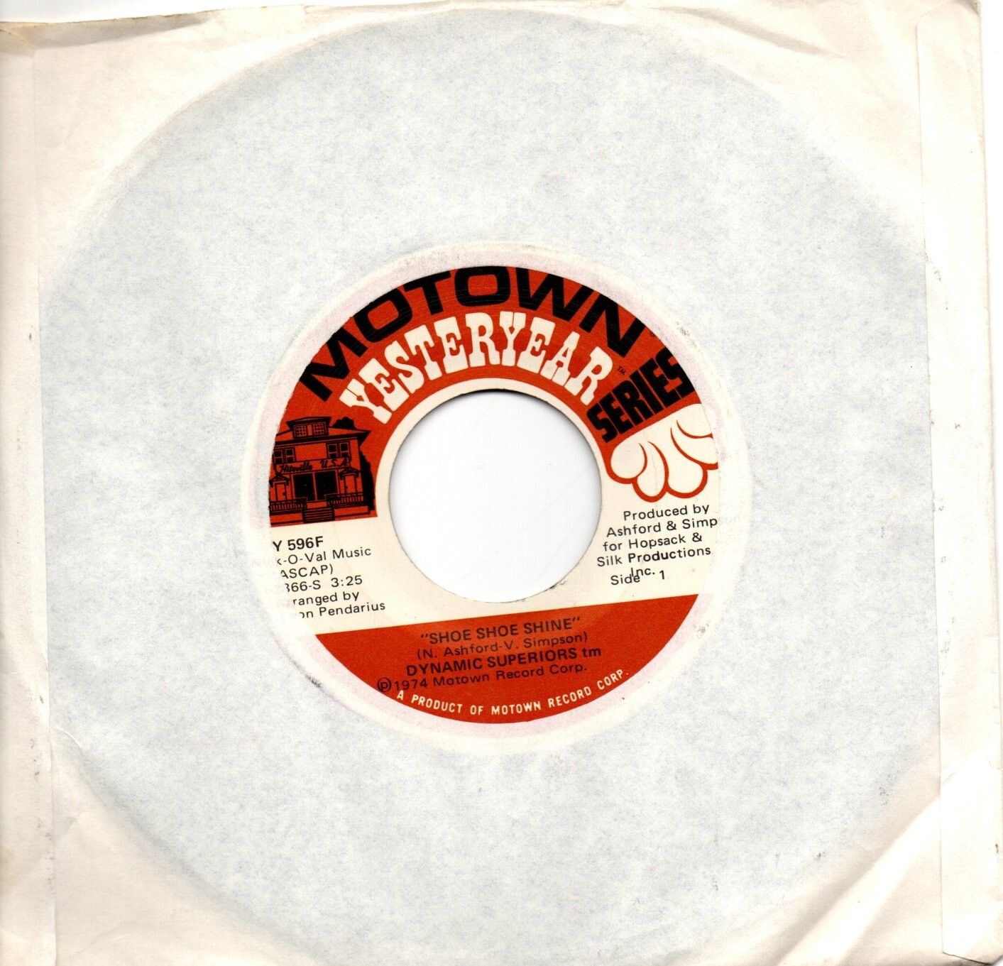 Dynamic Superiors T.M. (The)Shoe shoe shine/Leave it aloneUS Motown