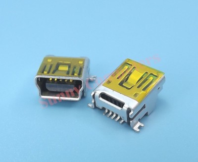 2x Mini USB Socket 5P Female Plug Connector Port Repair Replacement Part AU #A