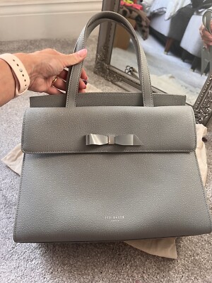 Ted Baker Aarilli Bow Leather Satchel Tote Bag UK