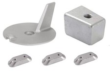 KIT ANODI COMPATIBILE YAMAHA 4T  40>60 HP IN ZINCO ACCESSORI BARCA NAUTICA