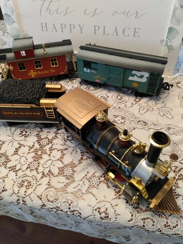 Gold Rush Express G-Scale Train Set 