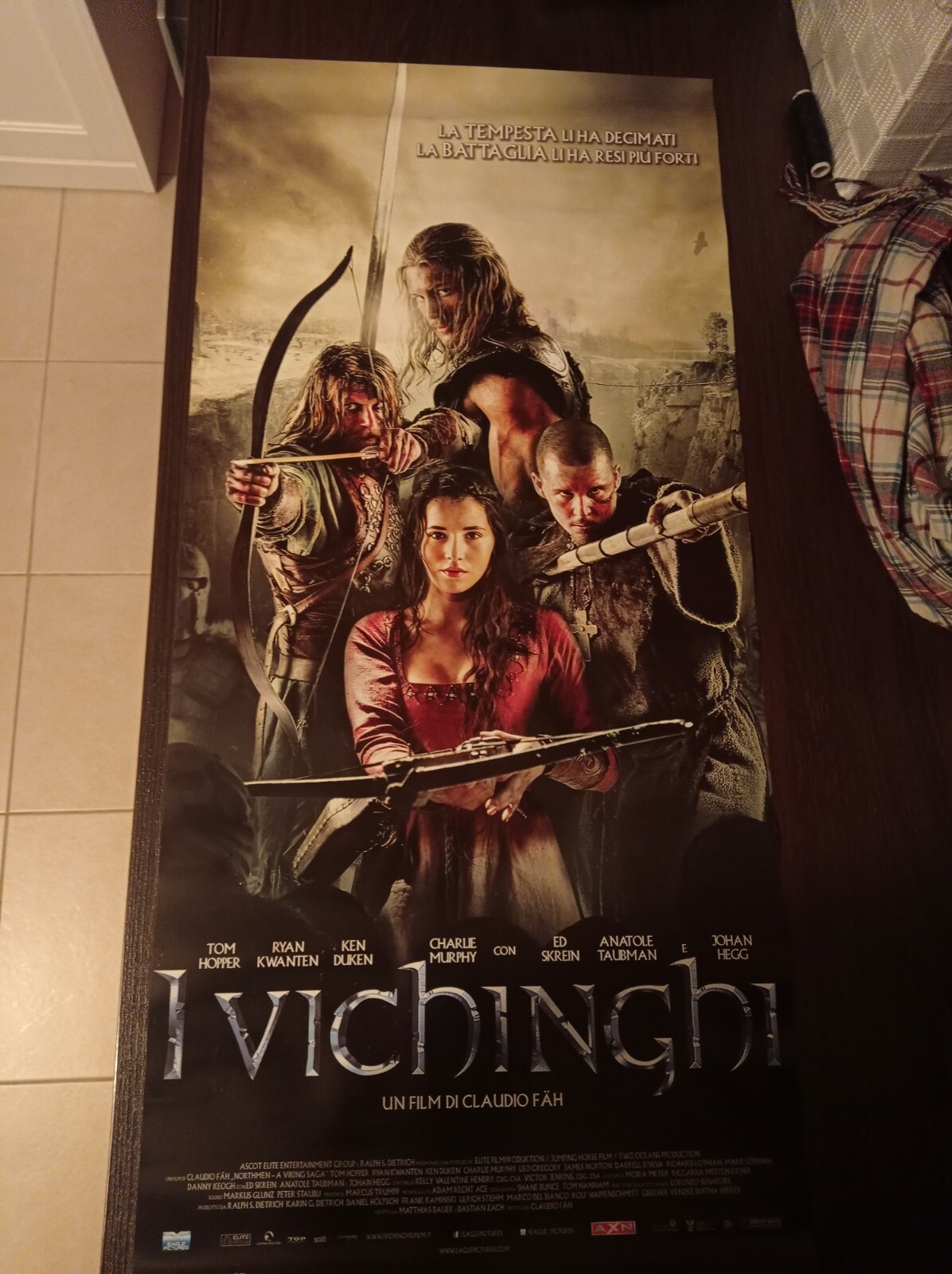 Locandina originale film I vichinghi (2014) - Regia di Claudio Fäh