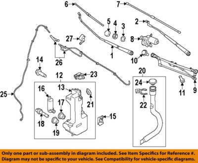 FORD OEM 16-25 E-Transit Wiper Washer Components-Washer Reservoir CK4Z17618C