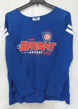 Chicago Cubs Women's M Touch by Alyssa Milano Free Agent Shirt Kris Bryant