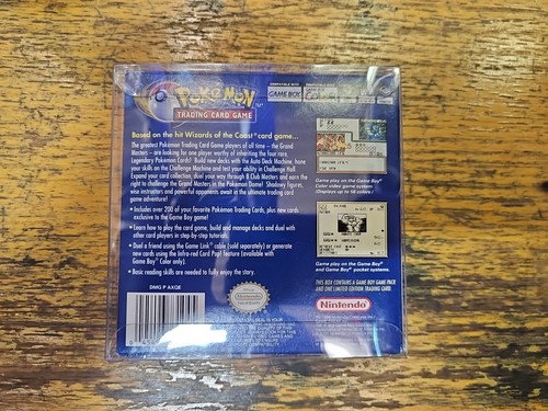 Crisp Pokémon Trading Card Game Nintendo Game Boy Color, 2000 CIB W/Card + Case - Picture 16 of 16