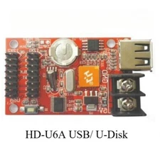 Wireless Single / Double Color LED Control Card HD-U6A USB/ U-Disk Communication