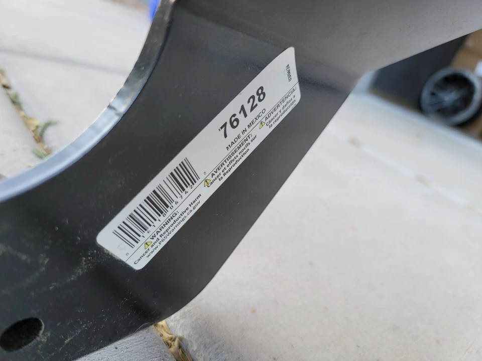 Draw-Tite 76128 Class 3 Trailer Hitch 2" Receiver Black for 2017-2021 Honda CR-V Foto 2 de 4