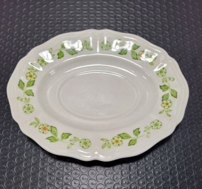 Petite Flora Ironstone by Sears Gravy Boat Underplate ONLY Made in Japan 4009