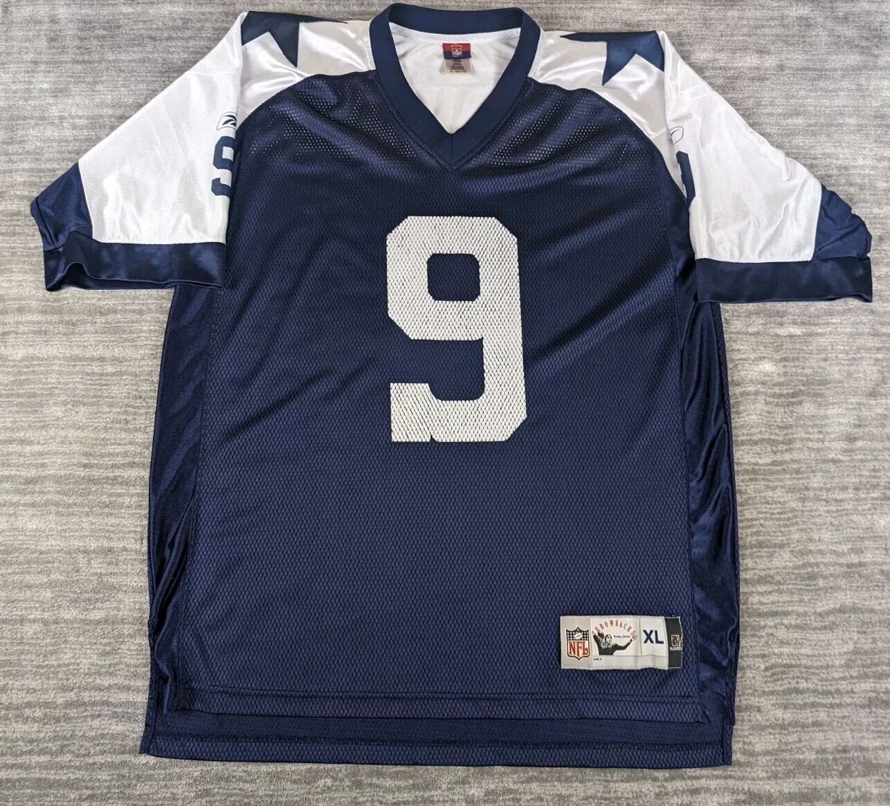 Reebok Tony Romo Dallas Cowboys Throwback Jersey XL