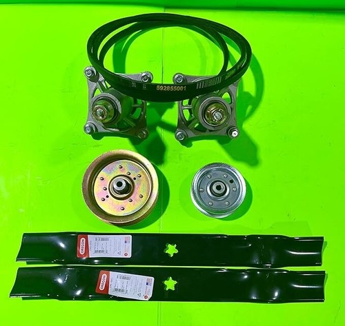 John Deere Engine Rebuild Kits Complete 42-Inch Deck Rebuild Kit For John Deere 100 Series Mowers - Blades, Spindles, Idlers, Belt 42 Inch Mower Deck Repair Kit - Foto 8