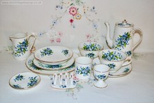 FABULOUS Christian Dior Porcelain 12 PIECE Breakfast Set Coffee Pot Cup Plate