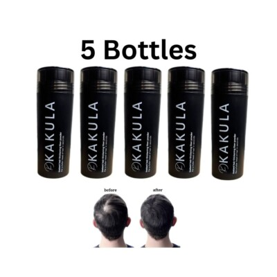 #ad #ad 5X Kakula Keratin Hair Fiber Fiber 27.5g Black Dark Med Light Brown Fast Shippin $40.29