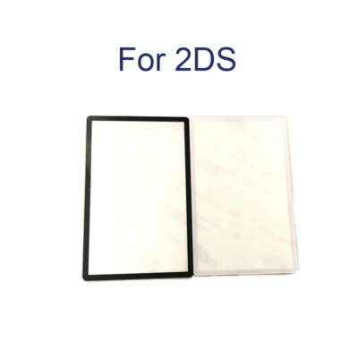 Top Surface Mirror Outer Lens Cover Upper LCD Screen Part For 2DS