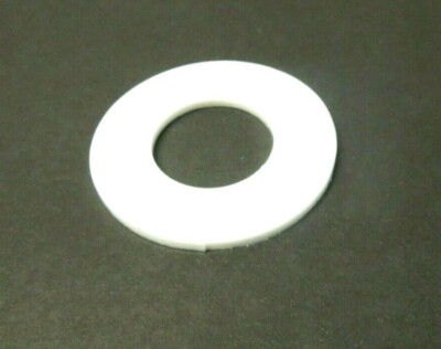  Teflon Ring Gasket 1'' 125/150 ANSI Flange Gasket 1/8'' Thick Virgin PTFE White