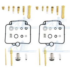 2 x Carburetor Carb Repair Rebuild Jet Seat Kit For Suzuki DR350 DR350S DR350SE
