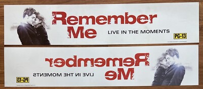   Remember Me (2010) - Double-Sided - Movie Theater Mylar / Poster 5x25