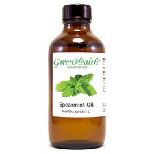 4 fl oz Spearmint Essential Oil 100 Pure  Natural - GreenHealth