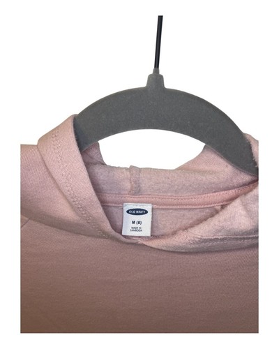 Old Navy Girls Pink & Blue Pullover Pocket Hoodie Size Medium (8) Long Sleeves - Picture 3 of 5