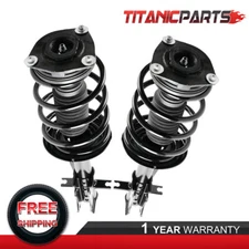 Pair(2) Front Complete Struts Shock Absorbers ASSY For 2007-2012 Nissian Sentra