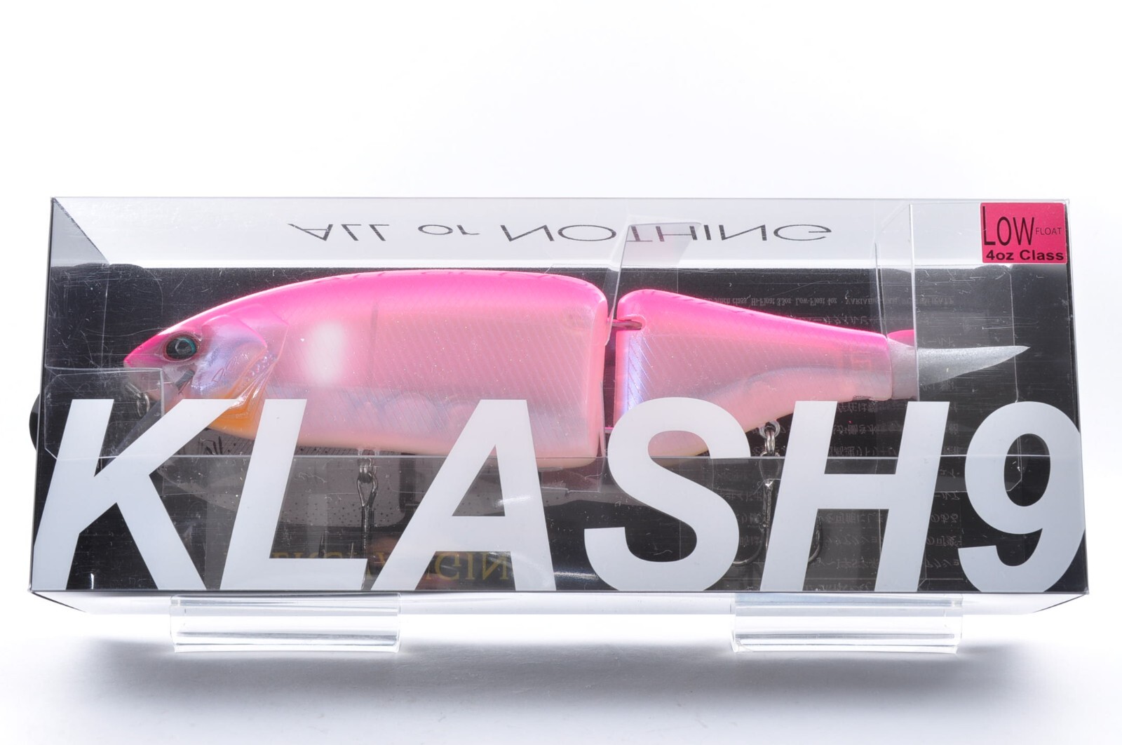 DRT KLASH9 Hasegawa Pink ver.1 2 3 Low Float 4oz Big Swimbait Fishing Lure JAPAN - Image 2