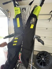 RefrigiWear Mens High Visibility Reflective Insulated Softshell High Bib Overall