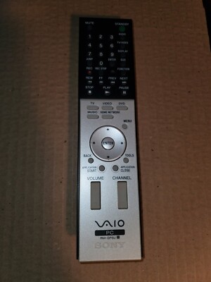 SONY VAIO PC COMPUTER LAPTOP REMOTE CONTROL RM-GP5U TESTED WORKS