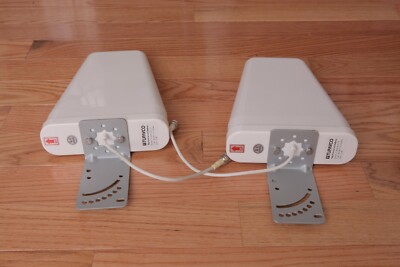Pair Yagi Antenna Outdoor WiFi 9dBi 800MHz-2.4GHz Wireless N/female 1ft Cable
