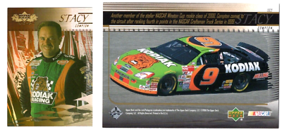 STACY COMPTON 2000 UPPER DECK RACING 36 NASCAR KODIAK RACING | eBay