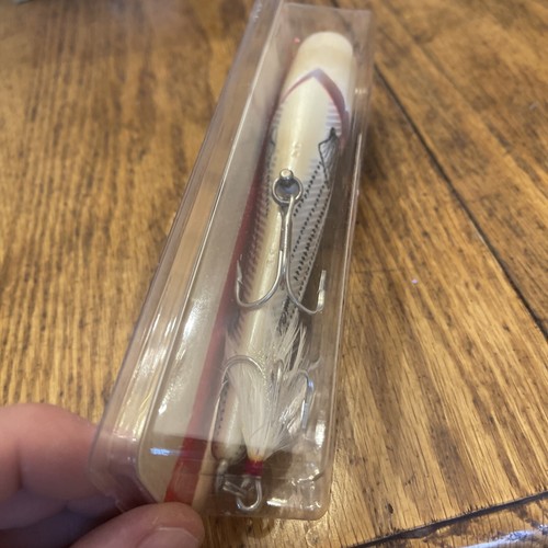 Creek Chub Super Knuckle Head 7”167007JPFHBS Holo Black Red Eye 2.5oz New Pkg - Picture 21 of 22