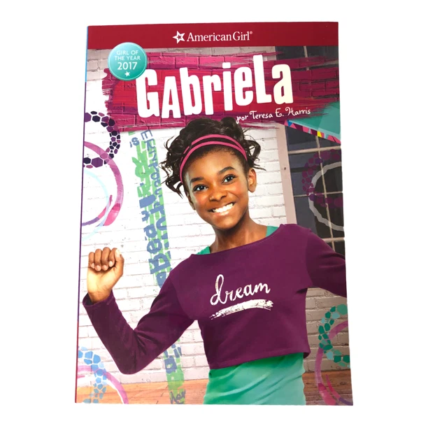 MUÑECA GABRIELA MCBRIDE AMERICAN GIRL Y LIBRO INGLÉS Niña del Año 2017 NUEVA Foto 3 de 4