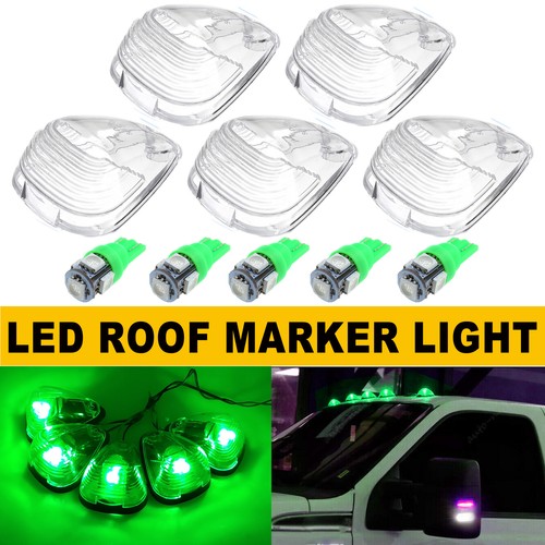 5 Cab Roof Marker Light Cover Lens Kit For 1999-2016 Ford F-250 F-350 Super Duty - Picture 32 of 33