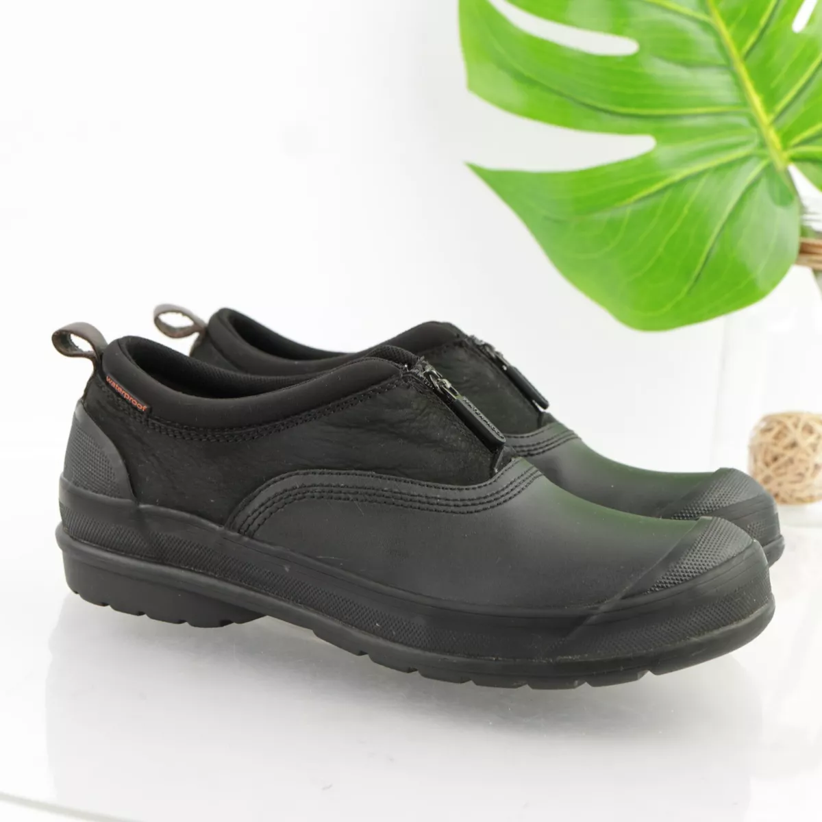 Clarks Women s Muckers Boot Size 8.5 Waterproof Black Leather Walk